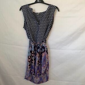 Mittoshop Multi-Design Paisley Sleeveless Dress